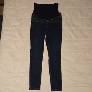 Seraphine Navy Maternity Jeggings